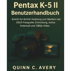 Avery Pentax K-5 II Benutzerhandbuch: Schritt-für-Schritt-Anleitung zum Meistern der DSLR-Fotografie: Einrichtung, Aufnahmemodi und 1080p-Video Avery Pentax K-5 II Benutzerhandbuch: Schritt-für-Schritt-Anleitung zum Meistern der DSLR-Fotografie: Einrichtung, Aufnahmemodi und 1080p-Video