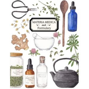 Cantrell, Alice M Materia Medica and Formulary: An Herbal Studies Hardcover Notebook and Journal for Herbalists of all Ages 8.5 x 11 Large Size with 150 Pages Cantrell, Alice M Materia Medica and Formulary: An Herbal Studies Hardcover Notebook and Journal for Herbalists of all Ages 8.5 x 11 Large Size with 150 Pages