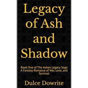 Dowrite, Dulce Legacy of Ash and Shadow: Book One of The Ashen Legacy Saga A Fantasy Romance of War, Love, and Survival Dowrite, Dulce Legacy of Ash and Shadow: Book One of The Ashen Legacy Saga A Fantasy Romance of War, Love, and Survival