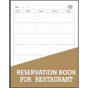 books, kaven Reservation Book For Restaurant: Restaurants Reservations booking log book for hostess 365 Day Guest Booking Diary Table Recording And Tracking ... 2021 Daily Hostess Table Log Journal books, kaven Reservation Book For Restaurant: Restaurants Reservations booking log book for hostess 365 Day Guest Booking Diary Table Recording And Tracking ... 2021 Daily Hostess Table Log Journal