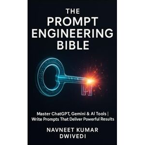 Dwivedi, Navneet Kumar The Prompt Engineering Bible: Master AI with 500+ ChatGPT Prompts for Work and Creativity: From Beginner to Expert: The Definitive Guide to Crafting Prompts for ChatGPT, Midjourney & Claude Dwivedi, Navneet Kumar The Prompt Engineering Bible: Master AI with 500+ ChatGPT Prompts for Work and Creativity: From Beginner to Expert: The Definitive Guide to Crafting Prompts for ChatGPT, Midjourney & Claude