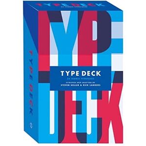 Heller, Steven Type Deck: A Collection of Iconic Typefaces Heller, Steven Type Deck: A Collection of Iconic Typefaces