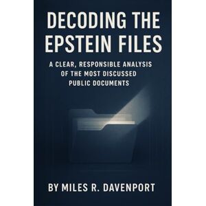 Davenport, Miles R. Decoding the Epstein Files: A Clear, Responsible Analysis of the Most Discussed Public Documents Davenport, Miles R. Decoding the Epstein Files: A Clear, Responsible Analysis of the Most Discussed Public Documents