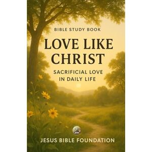 Bible Foundation, Jesus Bible Study Book Love Like Christ: Sacrificial Love in Daily Life (The Love & Relationships Discipleship Series) Bible Foundation, Jesus Bible Study Book Love Like Christ: Sacrificial Love in Daily Life (The Love & Relationships Discipleship Series)