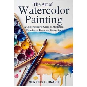 Leonard, Memphis THE ART OF WATERCOLOR PAINTING: A Comprehensive Guide to Mastering Techniques, Tools, and Expression Leonard, Memphis THE ART OF WATERCOLOR PAINTING: A Comprehensive Guide to Mastering Techniques, Tools, and Expression