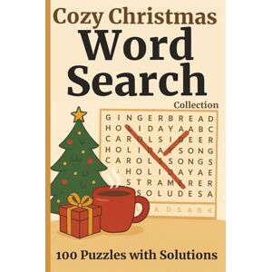 Myth Press, LLC, Mystic Cozy Christmas Word Search Collection: Holiday Edition – 100 Festive & Relaxing Puzzles Myth Press, LLC, Mystic Cozy Christmas Word Search Collection: Holiday Edition – 100 Festive & Relaxing Puzzles