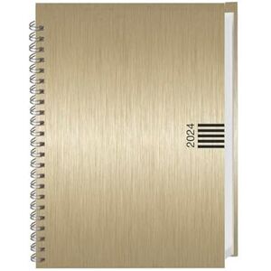 Heye Wochen-Cheftimer A5, Alu gold 2024 Heye Wochen-Cheftimer A5, Alu gold 2024