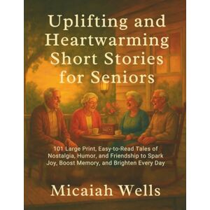 WELLS, MICAIAH UPLIFTING AND HEARTWARMING SHORT STORIES FOR SENIORS: 101 Large Print, Easy-to-Read Tales of Nostalgia, Humor, and Friendship to Spark Joy, Boost Memory, and Brighten Every Day WELLS, MICAIAH UPLIFTING AND HEARTWARMING SHORT STORIES FOR SENIORS: 101 Large Print, Easy-to-Read Tales of Nostalgia, Humor, and Friendship to Spark Joy, Boost Memory, and Brighten Every Day
