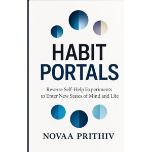 Prithiv, Novaa HABIT PORTALS: Reverse Self-Help Experiments to Transform Habits, Unlock Hidden Mind-sets, and Redesign Your Life (THE NOVAA PRITHIV MASTER SELF-HELP SERIES) Prithiv, Novaa HABIT PORTALS: Reverse Self-Help Experiments to Transform Habits, Unlock Hidden Mind-sets, and Redesign Your Life (THE NOVAA PRITHIV MASTER SELF-HELP SERIES)
