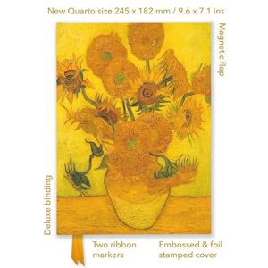 Vincent van Gogh: Sunflowers (Foiled Quarto Journal) (Flame Tree Quarto Notebook) Vincent van Gogh: Sunflowers (Foiled Quarto Journal) (Flame Tree Quarto Notebook)