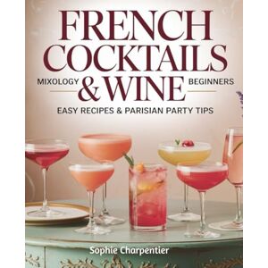 Charpentier, Sophie French Cocktails & Wine: Mixology for Beginners: Easy Recipes Parisian Party Tips Charpentier, Sophie French Cocktails & Wine: Mixology for Beginners: Easy Recipes Parisian Party Tips