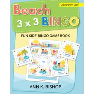 Bishop, Ann K Beach Bingo: 3 x 3, Fun Kids' Bingo Game and Activity Book Bishop, Ann K Beach Bingo: 3 x 3, Fun Kids' Bingo Game and Activity Book