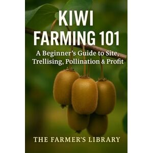 Library, Farmer's Kiwi Farming 101: A Beginner’s Guide to Site Selection, Trellising, Pollination, and Profitable Kiwi Growing Library, Farmer's Kiwi Farming 101: A Beginner’s Guide to Site Selection, Trellising, Pollination, and Profitable Kiwi Growing