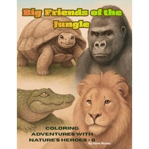 Nunes, Irene BIG FRIENDS OF THE JUNGLE: A Journey Through Time with Nature’s Noblest Creature Nunes, Irene BIG FRIENDS OF THE JUNGLE: A Journey Through Time with Nature’s Noblest Creature