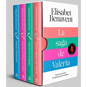 Benavent, Elísabet La saga de Valeria (edición pack): En los zapatos de Valeria Valeria en el espejo Valeria en blanco y negro Valeria al desnudo (Best Seller) Benavent, Elísabet La saga de Valeria (edición pack): En los zapatos de Valeria Valeria en el espejo Valeria en blanco y negro Valeria al desnudo (Best Seller)