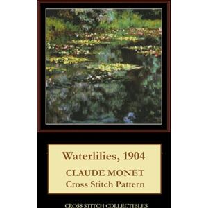 Waterlilies, 1904: Claude Monet Cross Stitch Pattern Waterlilies, 1904: Claude Monet Cross Stitch Pattern