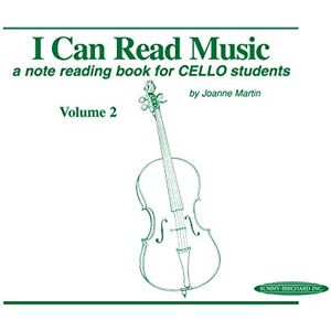 Martin, Joanne I Can Read Music, Vol 2: A note reading book for CELLO students Martin, Joanne I Can Read Music, Vol 2: A note reading book for CELLO students