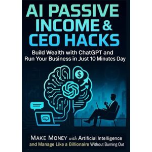 Crawford, Tommy AI Passive Income & CEO Hacks: Build Wealth with ChatGPT and Run Your Business in Just 10 Minutes a Day: Make Money with Artificial Intelligence and Manage Like a Billionaire Without Burning Out Crawford, Tommy AI Passive Income & CEO Hacks: Build Wealth with ChatGPT and Run Your Business in Just 10 Minutes a Day: Make Money with Artificial Intelligence and Manage Like a Billionaire Without Burning Out