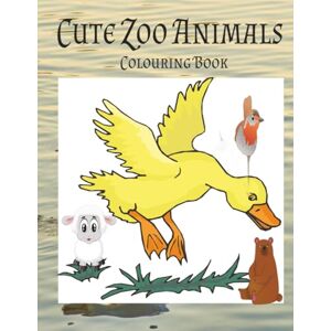 Raza, Ammy Cute Zoo Animals Colouring Book Raza, Ammy Cute Zoo Animals Colouring Book