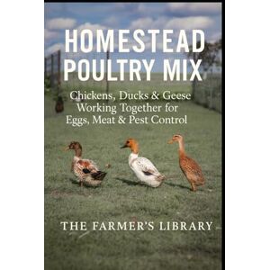 Library, Farmer's Homestead Poultry Mix: How Chickens, Ducks and Geese Work Together for Eggs, Meat, Pest Control and Healthy Land Library, Farmer's Homestead Poultry Mix: How Chickens, Ducks and Geese Work Together for Eggs, Meat, Pest Control and Healthy Land