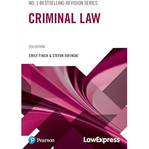 Fafinski, Stefan Law Express Revision Guide: Criminal Law Fafinski, Stefan Law Express Revision Guide: Criminal Law
