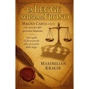 Krause, Maximilian La Legge sopra il Trono: Magna Carta (1215) e la nascita del governo limitato Krause, Maximilian La Legge sopra il Trono: Magna Carta (1215) e la nascita del governo limitato