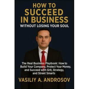 Androsov, Vasiliy A HOW TO SUCCEED IN BUSINESS WITHOUT LOSING YOUR SOUL (The Real Business Playbook: How to Build Your Company, Protect Your Money, and Succeed with Grit, Strategy, and Street Smarts) Androsov, Vasiliy A HOW TO SUCCEED IN BUSINESS WITHOUT LOSING YOUR SOUL (The Real Business Playbook: How to Build Your Company, Protect Your Money, and Succeed with Grit, Strategy, and Street Smarts)