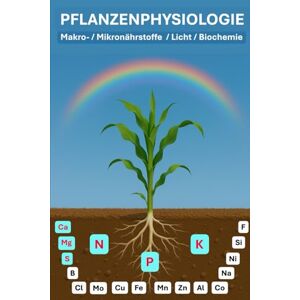Bachmann, Beat PFLANZENPHYSIOLOGIE: Makro-/ Mikronährstoffe / Licht / Biochemie Mit über 50 farbigen Graphiken und Bildern Format 6x9 15,24 × 22,81 cm 123 Seiten Bachmann, Beat PFLANZENPHYSIOLOGIE: Makro-/ Mikronährstoffe / Licht / Biochemie Mit über 50 farbigen Graphiken und Bildern Format 6x9 15,24 × 22,81 cm 123 Seiten