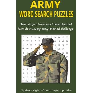 Wordcraft, Bola ARMY Word Search Puzzles: Unleash your inner word detective. Hunt down every ARMY Themed Challenge. 6x9 inches. 110 pages. 50+ Puzzles. Great for Vacations, Holidays, and Free Times. Wordcraft, Bola ARMY Word Search Puzzles: Unleash your inner word detective. Hunt down every ARMY Themed Challenge. 6x9 inches. 110 pages. 50+ Puzzles. Great for Vacations, Holidays, and Free Times.