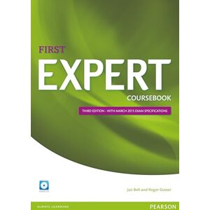 Bell, Jan Expert First 3rd Edition Coursebook with CD Pack Bell, Jan Expert First 3rd Edition Coursebook with CD Pack