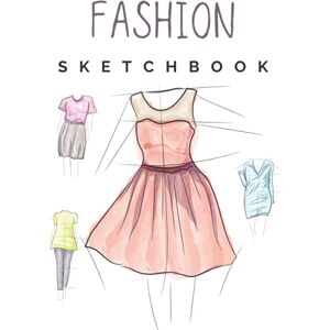 Thompson, Rusty J. Fashion Sketchbook Figure Template: Large Fashion Design Book with over 400 Female Figure Templates to create your own clothes designs for students, fashion lovers, seamstress Thompson, Rusty J. Fashion Sketchbook Figure Template: Large Fashion Design Book with over 400 Female Figure Templates to create your own clothes designs for students, fashion lovers, seamstress