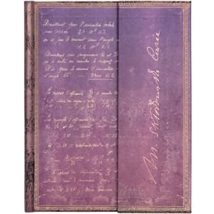 Paperblanks Marie Curie, Science of Radioactivity Ultra Lined: Hardcover, Wrap Closure, 120 gsm, ribbon marker, memento pouch (Embellished Manuscripts Collection) Paperblanks Marie Curie, Science of Radioactivity Ultra Lined: Hardcover, Wrap Closure, 120 gsm, ribbon marker, memento pouch (Embellished Manuscripts Collection)