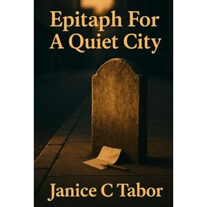 C Tabor, Janice Epitaph For A Quiet City: A Lyrical Novel Of Grief, Memory And Quiet Resistance — epitaphs and memory, urban grief fiction C Tabor, Janice Epitaph For A Quiet City: A Lyrical Novel Of Grief, Memory And Quiet Resistance — epitaphs and memory, urban grief fiction