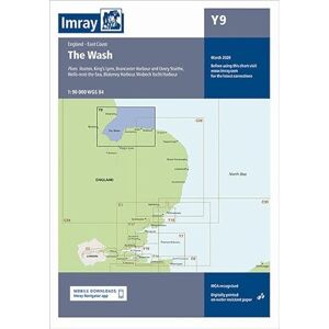 Imray Chart Y9: The Wash (Y Charts): 9 Imray Chart Y9: The Wash (Y Charts): 9