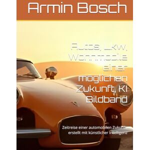 Bosch Autos, Lkw, Wohnmobile einer möglichen Zukunft, KI Bildband: Zeitreise einer automobilen Zukunft, erstellt mit künstlicher Intelligenz Bosch Autos, Lkw, Wohnmobile einer möglichen Zukunft, KI Bildband: Zeitreise einer automobilen Zukunft, erstellt mit künstlicher Intelligenz