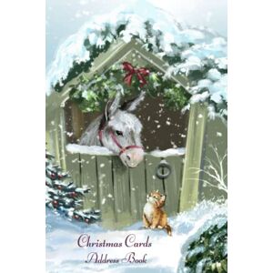 Publishing, PC Christmas Card Address Book for Cat Lovers: Keep Track of Sending and Receiving Your Christmas Cards for Up To 12 Years Christmas Kitten and Donkey Edition Publishing, PC Christmas Card Address Book for Cat Lovers: Keep Track of Sending and Receiving Your Christmas Cards for Up To 12 Years Christmas Kitten and Donkey Edition