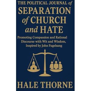 Thorne, Hale THE POLITICAL JOURNAL OF SEPARATION OF CHURCH AND HATE: Promoting Compassion and Rational Discourse with Wit and Wisdom, Inspired by John Fugelsang Thorne, Hale THE POLITICAL JOURNAL OF SEPARATION OF CHURCH AND HATE: Promoting Compassion and Rational Discourse with Wit and Wisdom, Inspired by John Fugelsang
