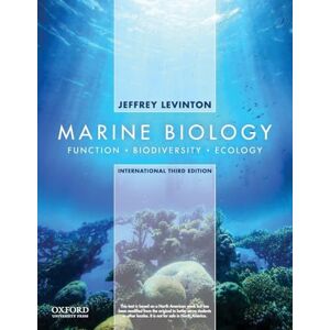 Levinton, Jeffrey S. Marine Biology: International Edition: Function, Biodiversity, Ecology Levinton, Jeffrey S. Marine Biology: International Edition: Function, Biodiversity, Ecology