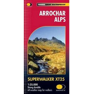 Harvey Map Services Ltd Arrochar Alps: XT25 (Superwalker) Harvey Map Services Ltd Arrochar Alps: XT25 (Superwalker)