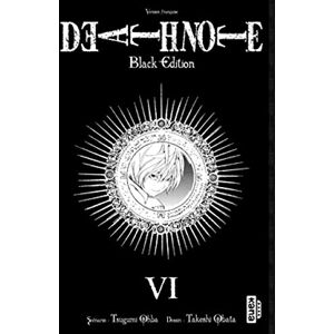 Tsugumi Ohba Death Note, Tome 6 : Black Edition : French Language Tsugumi Ohba Death Note, Tome 6 : Black Edition : French Language