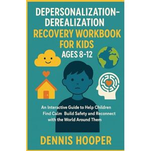 Hooper, Dennis Depersonalization–Derealization Recovery Workbook for Kids Ages 8-12: An Interactive Guide to Help Children Find Calm Build Safety and Reconnect with the World Around Them Hooper, Dennis Depersonalization–Derealization Recovery Workbook for Kids Ages 8-12: An Interactive Guide to Help Children Find Calm Build Safety and Reconnect with the World Around Them