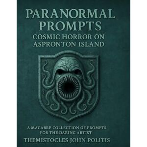 Politis, Themistocles John Paranormal Prompts: Cosmic Horror on Aspronton Island: A Macabre Collection of Prompts for the Daring Artist (Paranormal Portraits) Politis, Themistocles John Paranormal Prompts: Cosmic Horror on Aspronton Island: A Macabre Collection of Prompts for the Daring Artist (Paranormal Portraits)
