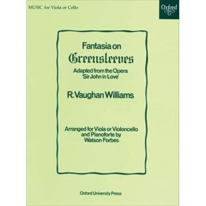 Fantasia on Greensleeves: Viola or cello solo and piano Fantasia on Greensleeves: Viola or cello solo and piano