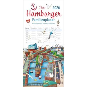 Der Hamburger Familienplaner 2026 Margret Bernard: Familienkalender mit 5 Spalten. Witziger Familien-Wandkalender mit Schulferien. Hamburg Kalender 2026. Der Hamburger Familienplaner 2026 Margret Bernard: Familienkalender mit 5 Spalten. Witziger Familien-Wandkalender mit Schulferien. Hamburg Kalender 2026.