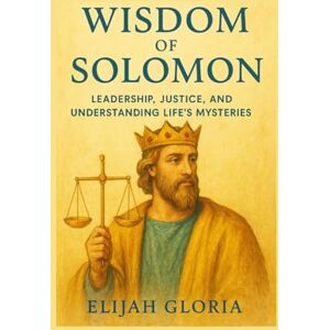 GLORIA, ELIJAH THE WISDOM OF SOLOMON: LEADERSHIP, JUSTICE, AND UNDERSTANDING LIFE'S MYSTERIES GLORIA, ELIJAH THE WISDOM OF SOLOMON: LEADERSHIP, JUSTICE, AND UNDERSTANDING LIFE'S MYSTERIES