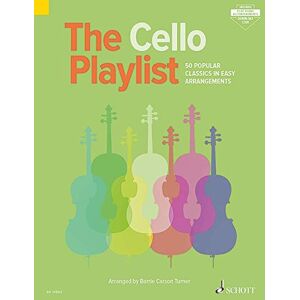 Barrie Carson Turner The Cello Playlist 50 Popular Classics in Easy Arrangements cello and piano sheet music (ED 13862) Barrie Carson Turner The Cello Playlist 50 Popular Classics in Easy Arrangements cello and piano sheet music (ED 13862)