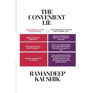 Kaushik, Ramandeep The Convenient LIE: Why Simplistic Wisdom Fails Us (And What Actually Works) Kaushik, Ramandeep The Convenient LIE: Why Simplistic Wisdom Fails Us (And What Actually Works)
