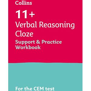 Collins 11+ 11+ Verbal Reasoning Cloze Support and Practice Workbook: For the 2025 CEM tests () Collins 11+ 11+ Verbal Reasoning Cloze Support and Practice Workbook: For the 2025 CEM tests ()