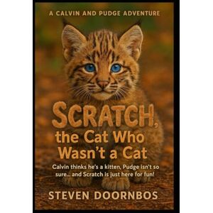 Doornbos, Steven Scratch, the Cat Who Wasn't a Cat: Fun filled adventure of Calvin, Pudge and Scratch.: Calvin thinks he's a kitten, Pudge isn't so sure...and Scratch is just her for fun! Doornbos, Steven Scratch, the Cat Who Wasn't a Cat: Fun filled adventure of Calvin, Pudge and Scratch.: Calvin thinks he's a kitten, Pudge isn't so sure...and Scratch is just her for fun!
