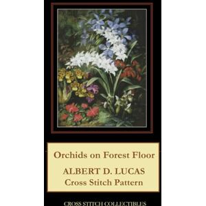 Orchids on Forest Floor: Albert Durer Lucas Cross Stitch Pattern Orchids on Forest Floor: Albert Durer Lucas Cross Stitch Pattern
